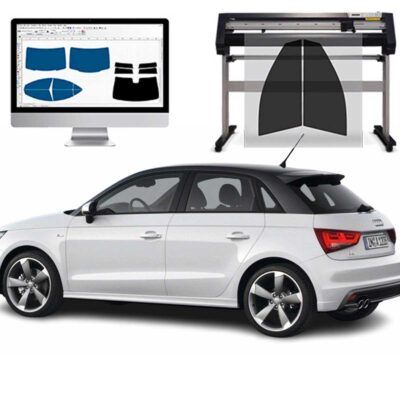 Audi A1 Sportback dal 2012 al 2017 Pellicole Oscuranti Vetri Pre-Tagliate Vetri Neri per Auto Oscuramento vetri in Italia