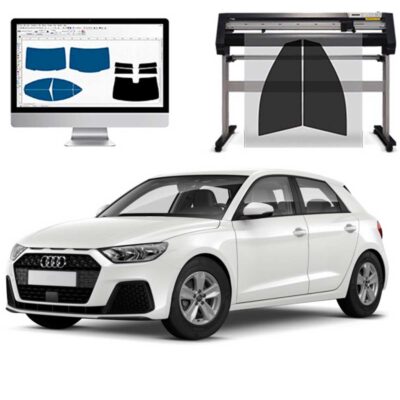 Audi A1 Sportback dal 2018 al 2024 Pellicole Oscuranti Vetri Pre-Tagliate Vetri Neri per Auto Oscuramento vetri in Italia