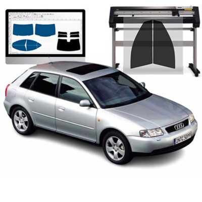 Audi A3 5 Porte dal 1999 al 2004 Pellicole Oscuranti Vetri Pre-Tagliate Vetri Neri per Auto Oscuramento vetri in Italia
