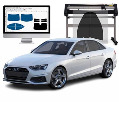 Audi A4 Berlina dal 2016 al 2022 Pellicole Oscuranti Vetri Pre-Tagliate Vetri Neri per Auto Oscuramento vetri in Italia