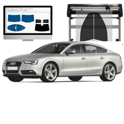 Audi A5 Sportback dal 2010 al 2016 Pellicole Oscuranti Vetri Pre-Tagliate Vetri Neri per Auto Oscuramento vetri in Italia