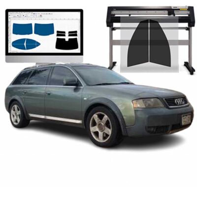 Audi A6 Allroad dal 2001 al 2006 Pellicole Oscuranti Vetri Pre-Tagliate Vetri Neri per Auto Oscuramento vetri in Italia