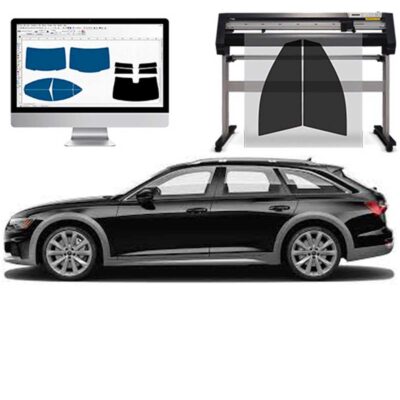 Audi A6 Allroad dal 2020 al 2024 Pellicole Oscuranti Vetri Pre-Tagliate Vetri Neri per Auto Oscuramento vetri in Italia