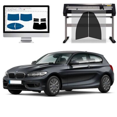 Bmw Serie 1 3p dal 2012 ad OGGI Pellicole Oscuranti Vetri Pre-Tagliate Vetri Neri per Auto Oscuramento vetri in Italia