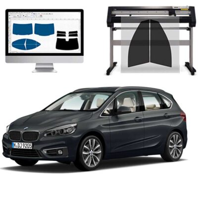 Bmw Serie 2 Active Tourer dal 2014 al 2021 Pellicole Oscuranti Vetri Pre-Tagliate Vetri Neri per Auto Oscuramento vetri in Italia