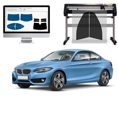 Bmw Serie 2 Coupe dal 2014 al 2020 Pellicole Oscuranti Vetri Pre-Tagliate Vetri Neri per Auto Oscuramento vetri in Italia
