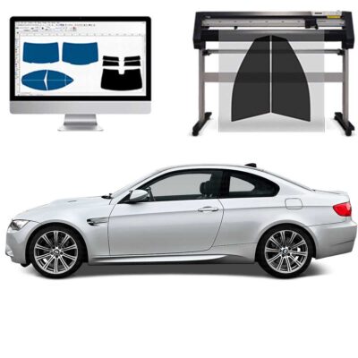 Bmw Serie 3 Coupe dal 2007 ad OGGI Pellicole Oscuranti Vetri Pre-Tagliate Vetri Neri per Auto Oscuramento vetri in Italia