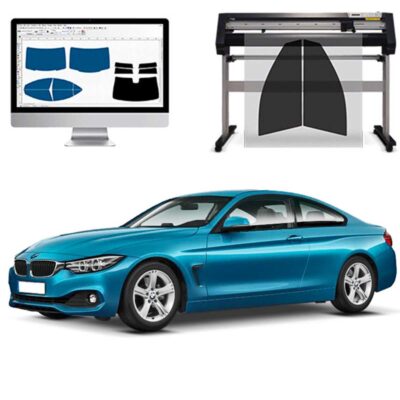 Bmw Serie 4 Coupe dal 2014 ad OGGI Pellicole Oscuranti Vetri Pre-Tagliate Vetri Neri per Auto Oscuramento vetri in Italia
