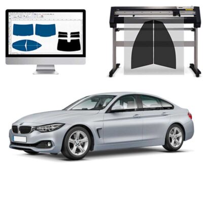 Bmw Serie 4 Gran Coupe dal 2015 al 2020 Pellicole Oscuranti Vetri Pre-Tagliate Vetri Neri per Auto Oscuramento vetri in Italia