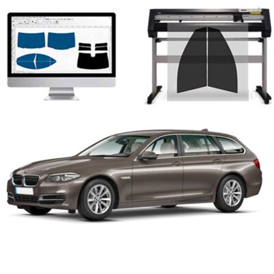 Bmw Serie 5 Touring dal 2010 al 2016 Pellicole Oscuranti Vetri Pre-Tagliate Vetri Neri per Auto Oscuramento vetri in Italia