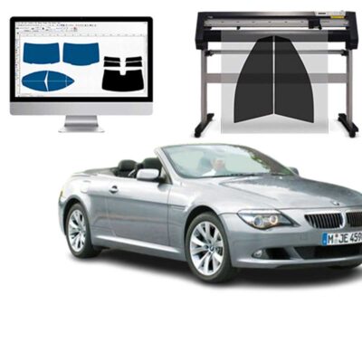 Bmw Serie 6 Cabrio dal 2004 aI 2011 Pellicole Oscuranti Vetri Pre-Tagliate Vetri Neri per Auto Oscuramento vetri in Italia