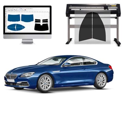 Bmw Serie 6 Coupe dal 2011 ad OGGI Pellicole Oscuranti Vetri Pre-Tagliate Vetri Neri per Auto Oscuramento vetri in Italia