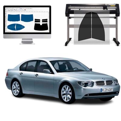 Bmw Serie 7 Short dal 2002 al 2008 Pellicole Oscuranti Vetri Pre-Tagliate Vetri Neri per Auto Oscuramento vetri in Italia