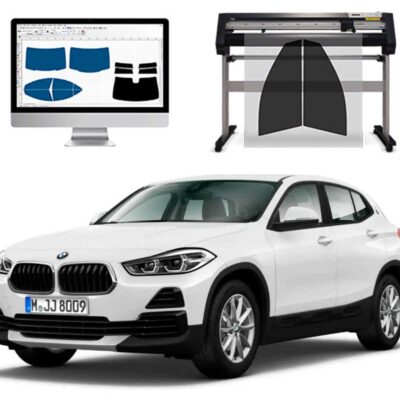 Bmw X2 dal 2018 ad OGGI Pellicole Oscuranti Vetri Pre-Tagliate Vetri Neri per Auto Oscuramento vetri in Italia