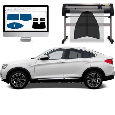 Bmw X4 dal 2014 al 2018 Pellicole Oscuranti Vetri Pre-Tagliate Vetri Neri per Auto Oscuramento vetri in Italia