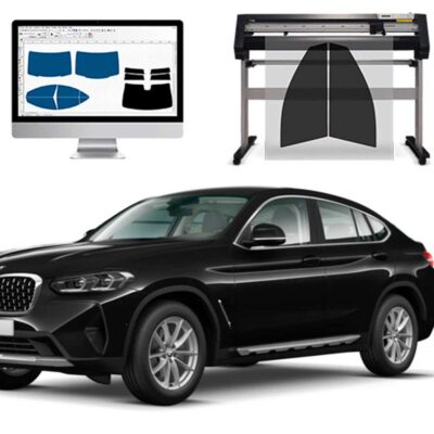 Bmw X4 dal 2018 al 2020 Pellicole Oscuranti Vetri Pre-Tagliate Vetri Neri per Auto Oscuramento vetri in Italia