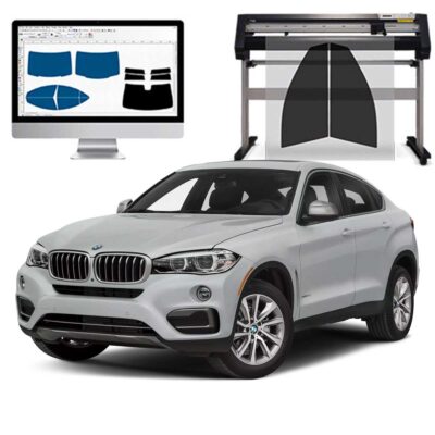 Bmw X6 dal 2015 al 2019 Pellicole Oscuranti Vetri Pre-Tagliate Vetri Neri per Auto Oscuramento vetri in Italia