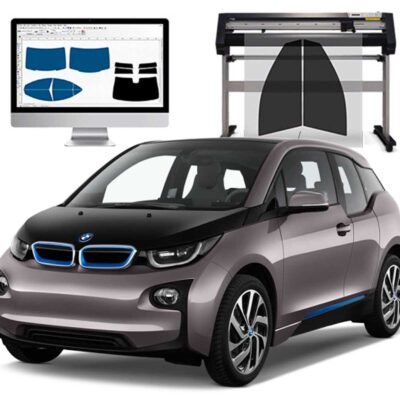 Bmw i3 dal 2014 al 2016 Pellicole Oscuranti Vetri Pre-Tagliate Vetri Neri per Auto Oscuramento vetri in Italia