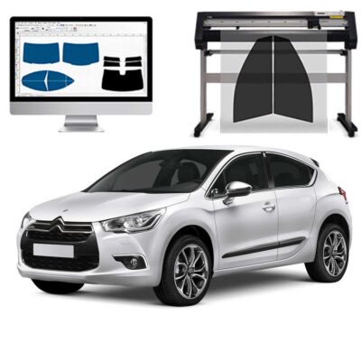 Citroen DS4 dal 2011 ad OGGI Pellicole Oscuranti Vetri Pre-Tagliate Vetri Neri per Auto Oscuramento vetri in Italia