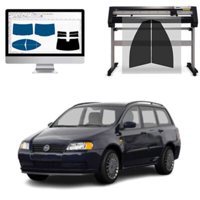 Fiat Stilo Sw dal 2003 al 2006 Pellicole Oscuranti Vetri Pre-Tagliate Vetri Neri per Auto Oscuramento vetri in Italia