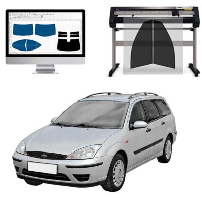 Ford Focus Sw dal 1999 al 2004 Pellicole Oscuranti Vetri Pre-Tagliate Vetri Neri per Auto Oscuramento vetri in Italia