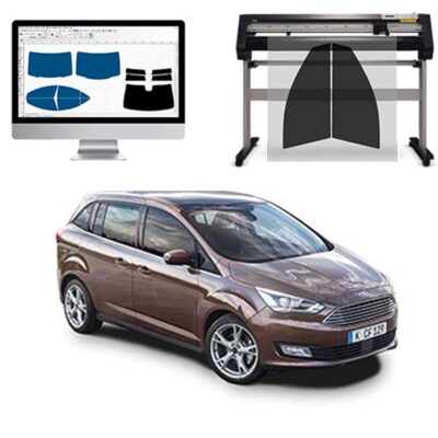 Ford Grand C Max dal 2011 ad OGGI Pellicole Oscuranti Vetri Pre-Tagliate Vetri Neri per Auto Oscuramento vetri in Italia