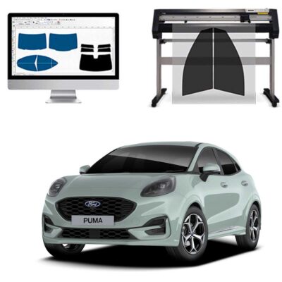 Ford Puma dal 2020 ad OGGI Pellicole Oscuranti Vetri Pre-Tagliate Vetri Neri per Auto Oscuramento vetri in Italia
