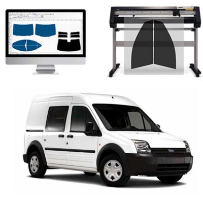 Ford Transit Connect dal 2002 al 2009 Pellicole Oscuranti Vetri Pre-Tagliate Vetri Neri per Auto Oscuramento vetri in Italia
