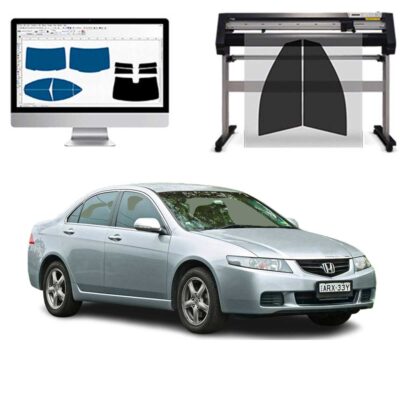Honda Accord Berlina dal 2003 al 2007 Pellicole Oscuranti Vetri Pre-Tagliate Vetri Neri per Auto Oscuramento vetri in Italia