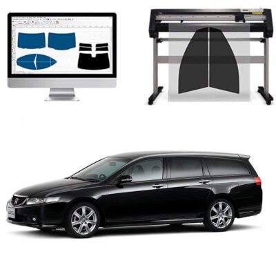 Honda Accord Sw dal 2003 al 2006 Pellicole Oscuranti Vetri Pre-Tagliate Vetri Neri per Auto Oscuramento vetri in Italia