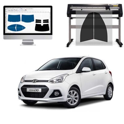 Hyundai I10 dal 2014 al 2016 Pellicole Oscuranti Vetri Pre-Tagliate Vetri Neri per Auto Oscuramento vetri in Italia