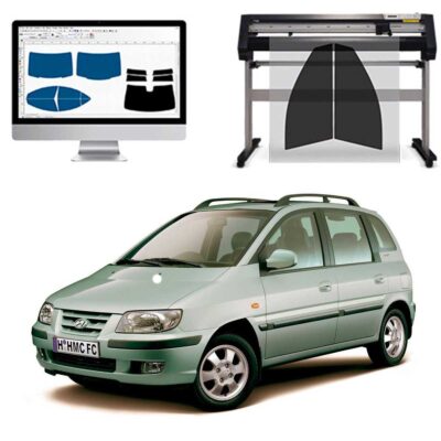 Hyundai Matrix 5P dal 2007 ad OGGI Pellicole Oscuranti Vetri Pre-Tagliate Vetri Neri per Auto Oscuramento vetri in Italia