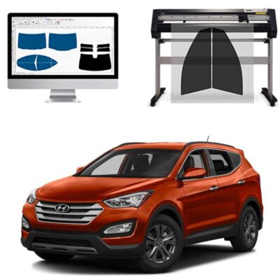 Hyundai Santa Fe Sport dal 2013 ad OGGI Pellicole Oscuranti Vetri Pre-Tagliate Vetri Neri per Auto Oscuramento vetri in Italia