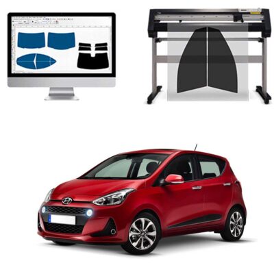 Hyundai i10 dal 2020 ad OGGI Pellicole Oscuranti Vetri Pre-Tagliate Vetri Neri per Auto Oscuramento vetri in Italia