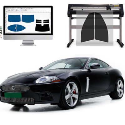 Jaguar Xk/Xkr Cabrio dal 2007 al 2011 Pellicole Oscuranti Vetri Pre-Tagliate Vetri Neri per Auto Oscuramento vetri in Italia