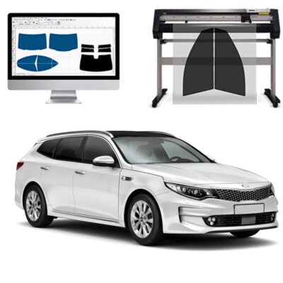 Kia Optima Sw dal 2017 ad OGGI Pellicole Oscuranti Vetri Pre-Tagliate Vetri Neri per Auto Oscuramento vetri in Italia