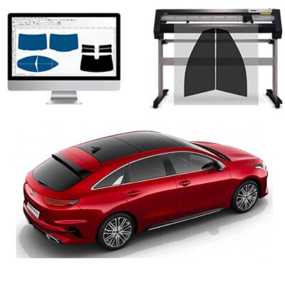 Kia ProCeed dal 2019 ad OGGI Pellicole Oscuranti Vetri Pre-Tagliate Vetri Neri per Auto Oscuramento vetri in Italia