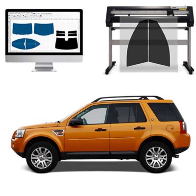 Land Rover Freelander 5P dal 2006 al 2015 Pellicole Oscuranti Vetri Pre-Tagliate Vetri Neri per Auto Oscuramento vetri in Italia