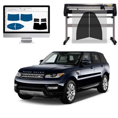 Land Rover Range Rover Sport dal 2014 al 2022 Pellicole Oscuranti Vetri Pre-Tagliate Vetri Neri per Auto Oscuramento vetri in Italia
