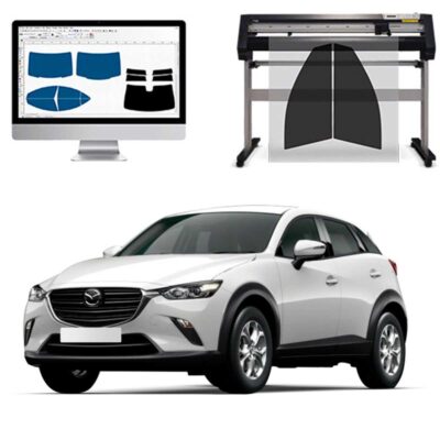 Mazda CX-3 dal 2016 ad OGGI Pellicole Oscuranti Vetri Pre-Tagliate Vetri Neri per Auto Oscuramento vetri in Italia