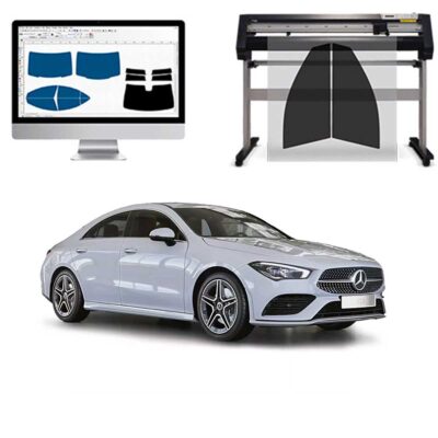 Mercedes CLA dal 2013 ad OGGI Pellicole Oscuranti Vetri Pre-Tagliate Vetri Neri per Auto Oscuramento vetri in Italia