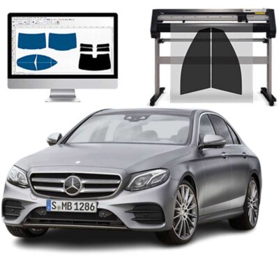 Mercedes Classe E Berlina 300 dal 2017 ad OGGI Pellicole Oscuranti Vetri Pre-Tagliate Vetri Neri per Auto Oscuramento vetri in Italia