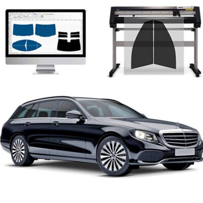 Mercedes Classe E Station Wagon dal 2016 al 2022 Pellicole Oscuranti Vetri Pre-Tagliate Vetri Neri per Auto Oscuramento vetri in Italia
