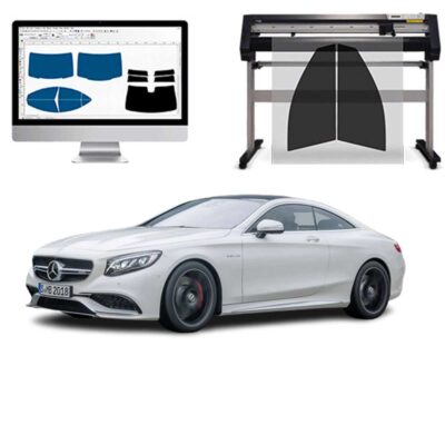 Mercedes Classe S Coupe dal 2014 al 2016 Pellicole Oscuranti Vetri Pre-Tagliate Vetri Neri per Auto Oscuramento vetri in Italia