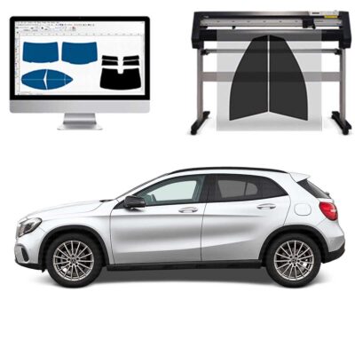 Mercedes GLA dal 2014 al 2019 Pellicole Oscuranti Vetri Pre-Tagliate Vetri Neri per Auto Oscuramento vetri in Italia