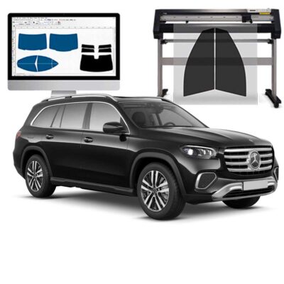 Mercedes GLS 2020 ad OGGI Pellicole Oscuranti Vetri Pre-Tagliate Vetri Neri per Auto Oscuramento vetri in Italia