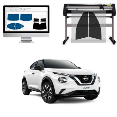 NISSAN JUKE Dal 2019 ad OGGI Pellicole Oscuranti Vetri Pre-Tagliate Vetri Neri per Auto Oscuramento vetri in Italia