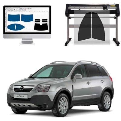 Opel Antara dal 2007 al 2010 Pellicole Oscuranti Vetri Pre-Tagliate Vetri Neri per Auto Oscuramento vetri in Italia