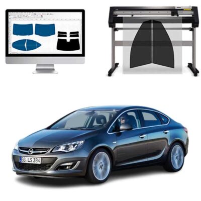 Opel Astra Berlina dal 2012 ad OGGI Pellicole Oscuranti Vetri Pre-Tagliate Vetri Neri per Auto Oscuramento vetri in Italia