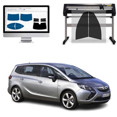 Opel Zafira dal 2011 ad OGGI Pellicole Oscuranti Vetri Pre-Tagliate Vetri Neri per Auto Oscuramento vetri in Italia